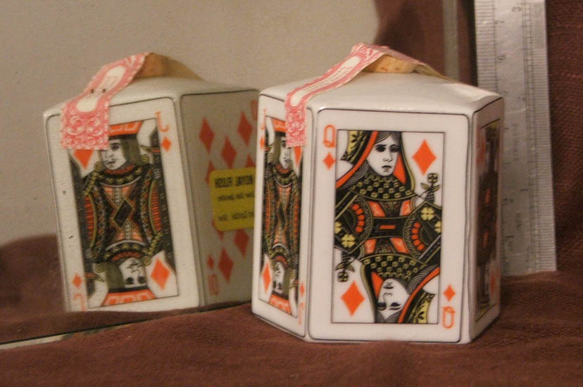 playng cards pentagon shaped - diamont
