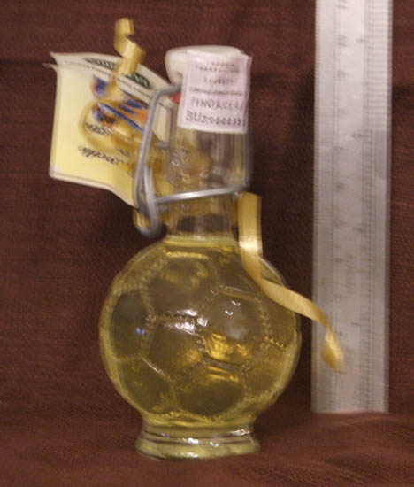 yelow football glass