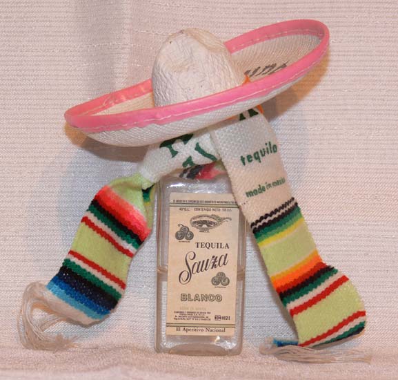 sauza with mexican hat