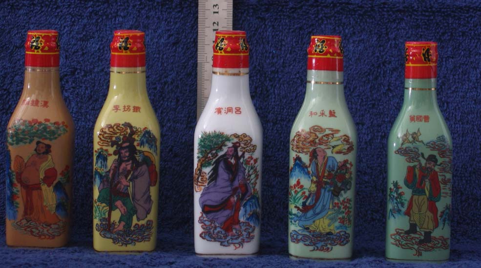 5 bottles front