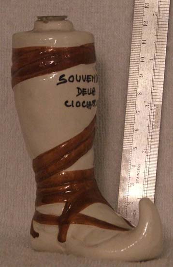 foot with mucasin