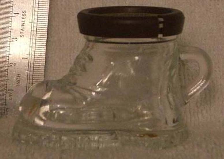 glass shoe black cover