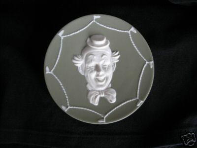Wall Plaque Bottle with Clown 