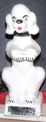  DOG WHITE POODLE  