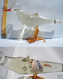 Bols Blown Glass Bird