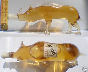 Bols Blown Glass Boar #1