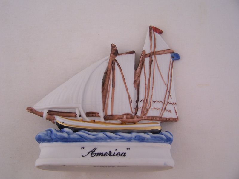 Famous Firsts Mini Decanter Yacht America 1978