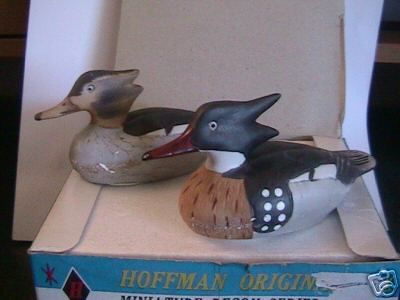 THE "HOODED MERGANSER" DECOY SETS