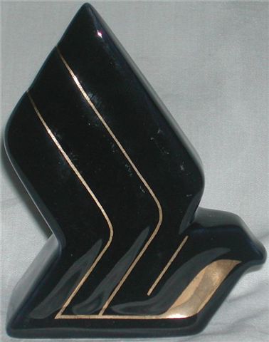 Singapore Airlines Dark Blue Bird Decanter