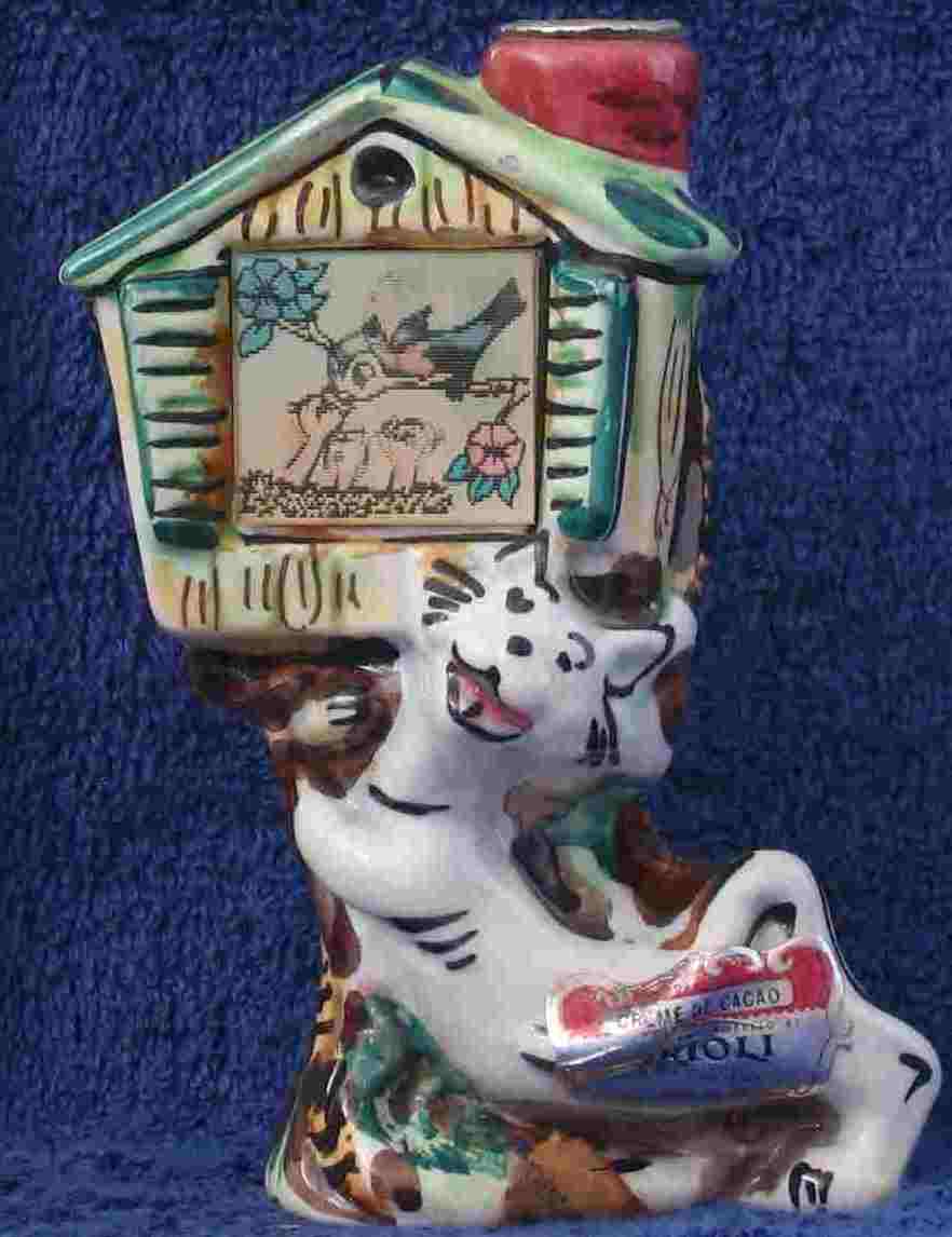 cat and bird