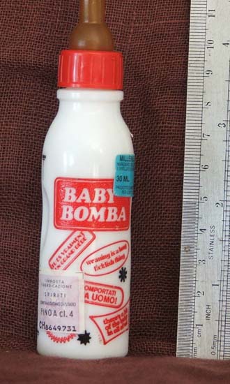 BABY BOTTLE red