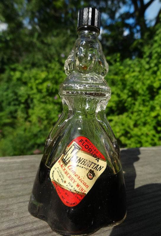 1930s Manhattan Glass Figural Lady