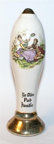 BEER PUMP HANDLE with LOVERS SCENE 1