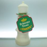 Schnaps Dame Schach Chess Liquor Mini Miniature Bottle   white