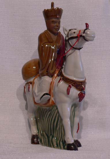 king on horse