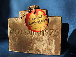 Miniature Trevi Fountain figural Bottle