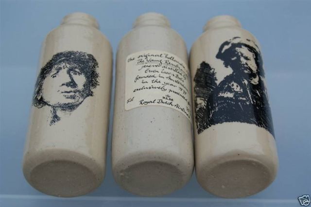 KLM BOLS CLASSIC REMBRANDT BOTTLES