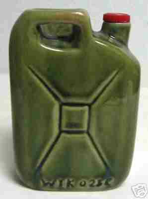 Flat gas can