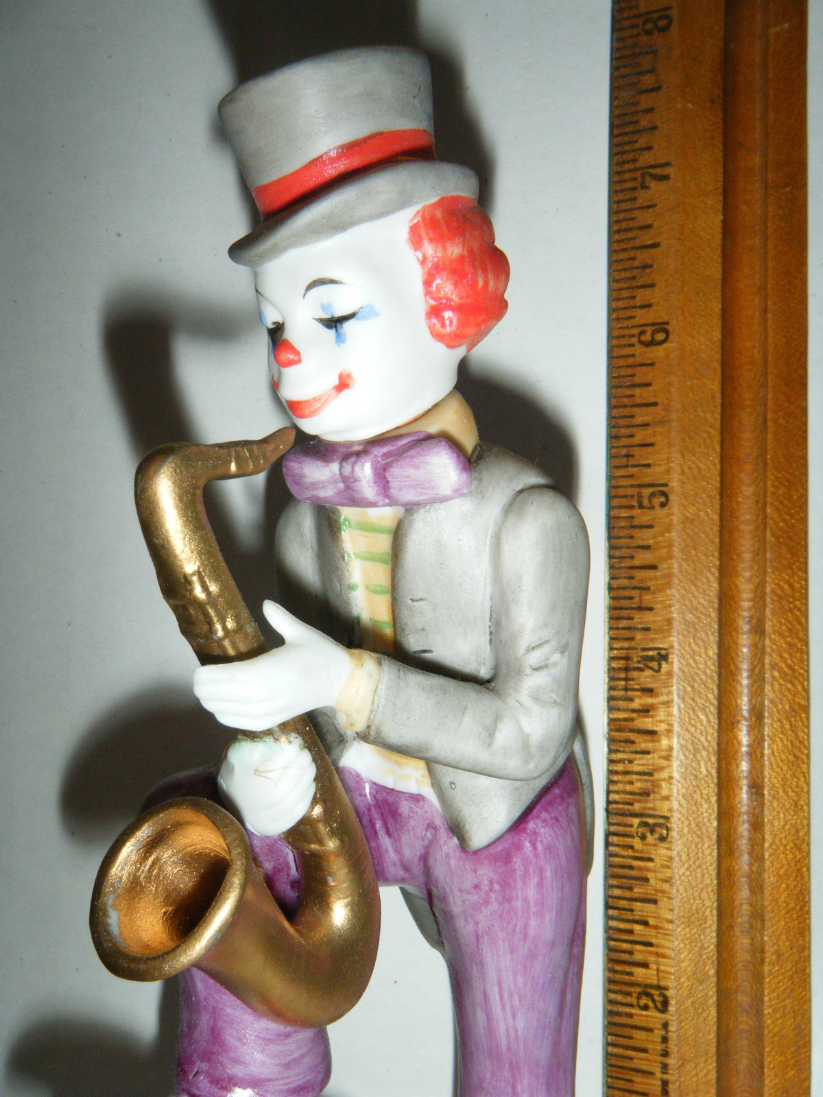 Raintree Circus Band  Clown Musician No. 1  Saxophone Player