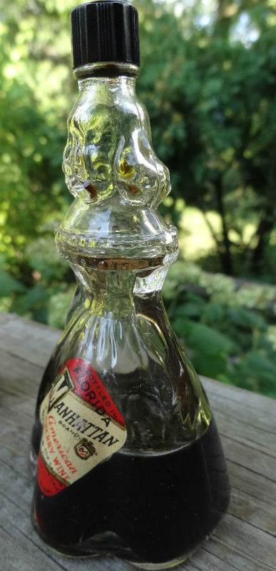 1930s Manhattan Glass Figural Lady