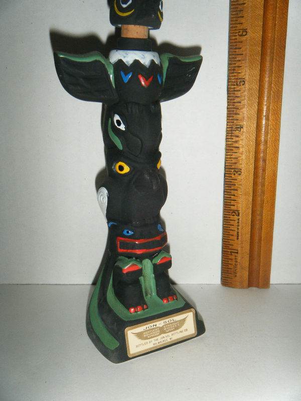 Ceramic Figural Jon-Sol Bourbon Mini Miniature Decanter._files
