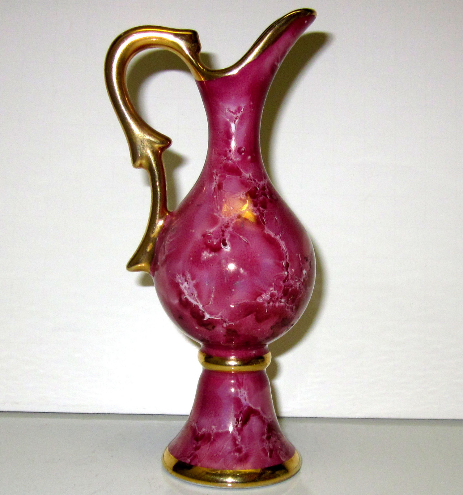 pitcher, with a decoration representing the paintingThe Meeting by Fragonard. 2