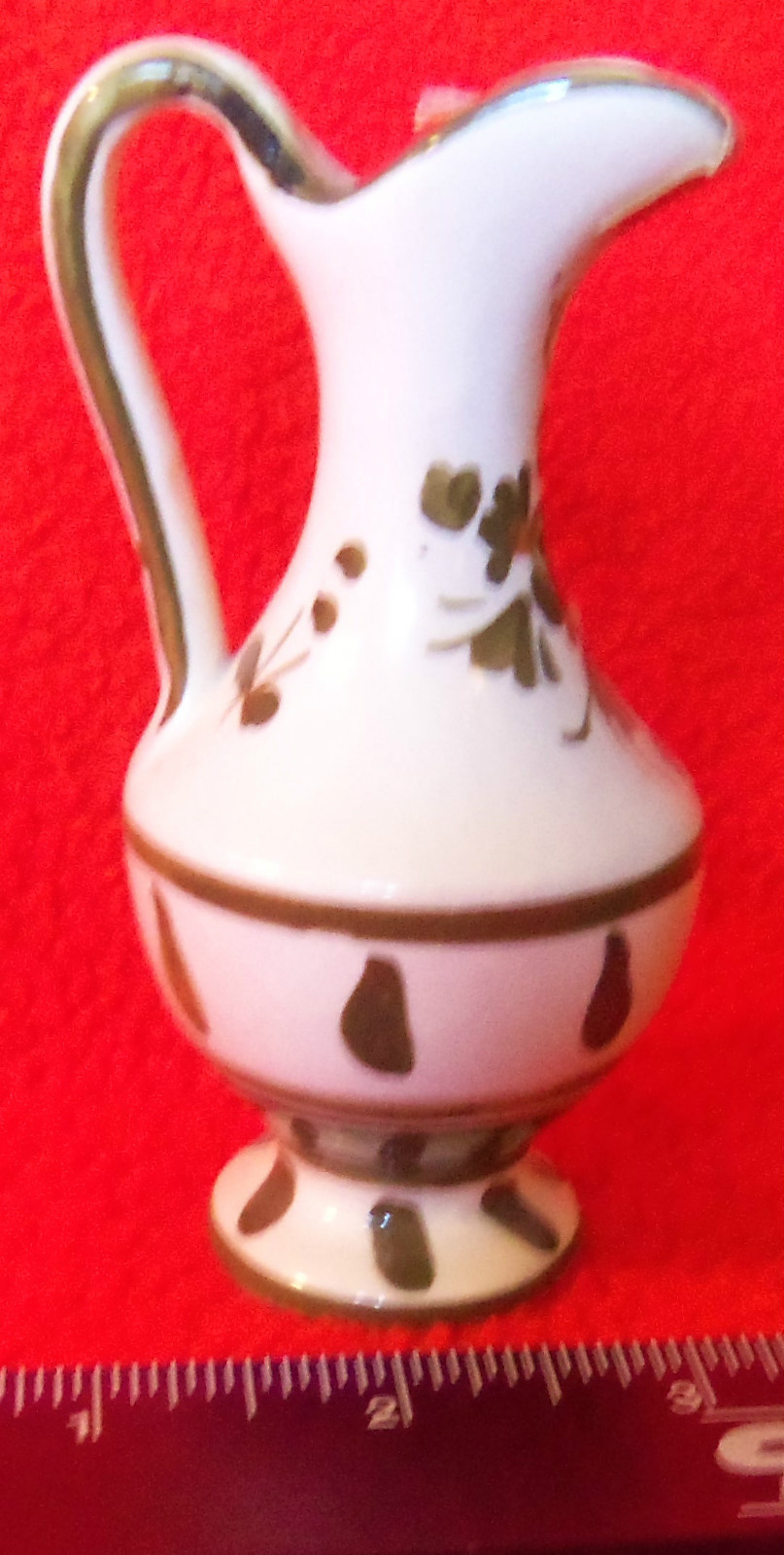 GARNIER CREME DE MENTHE, MINI VASE, WHITE, BLACK, OLIVE GREEN