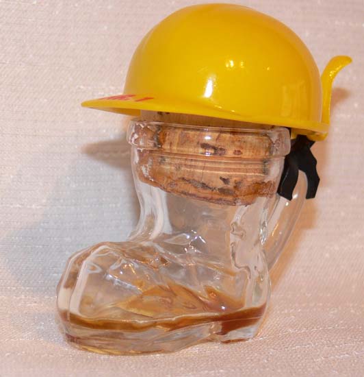 high shoe with white cover
