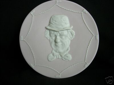 Wall Plaque Bottle with Clown 