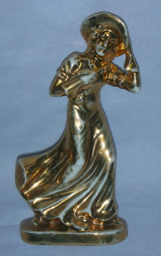 Small Manhattan Gold Dancer mini-Miniature Liquor Bottle
