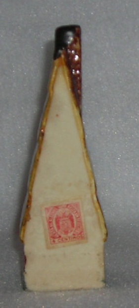 Miniature Cabin Liquor Bottle DC La Barraca Canos