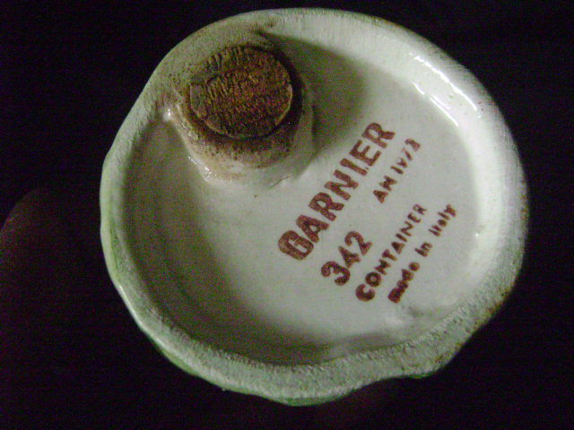 HYDRANGEA LIQUOR BOTTLE by garnier 1972