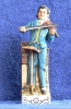 violin player by the piano