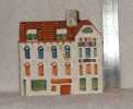 colored delft house