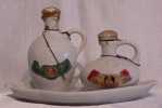 Colored Bols Delft Blue 2 Jugs Tray Set