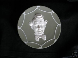 Wall Plaque Bottle with Clown 