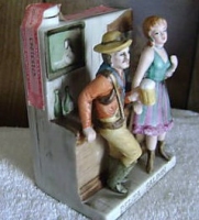 Unique Cyrus Noble Mini Decanter from the Delta Saloon, Virginica City, NV