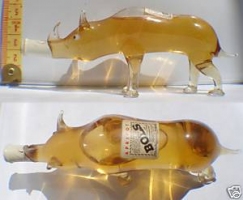 Bols Blown Glass Boar #1