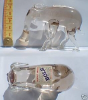 Bols Blown Glass Elephant