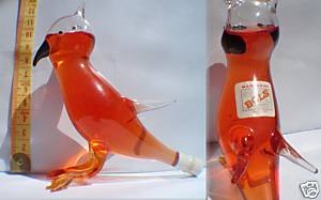Bols Blown Glass Owl