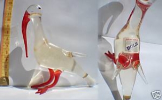 Bols Blown Glass Pelican
