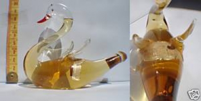 Rynbende Blown Glass Swan