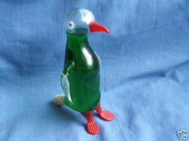 Miniature Bols blown glass penguin