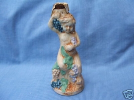 Barfede figural boy grapes Cupid