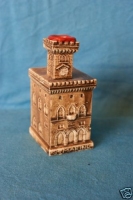 S.MARINO Miniature Bottle Decanter TOWER CLOCK HOUSE