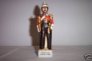 Grenadier Officer Scots Fusileer Guards Mini Decanter
