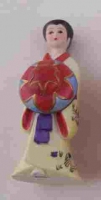 Famous Firsts Mini Decanter Geisha Dolls 1