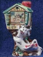 cat and bird