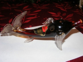 Manhattan Handblown Glass Fish