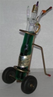 BAITZ Hand Blown Glass GOLF TRUNDLER